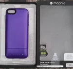 Mophie Juice Pack Helium Case And Rechargeable Battery For Iphone & 5S Purple. Fixed Price $13.88.