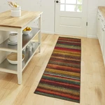 Mohawk Home New Wave Boho Stripe Runner Area Rug, 2'X8', Multi. Fixed Price $59.99.