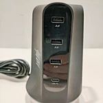 Atomi AT1386 Usb Port Input Desktop Charger Tower. Fixed Price $8.00.