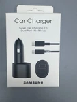 45W Samsung Max Usb-c Cable Dual Port Fast Charging Car Charger 5A. Fixed Price $8.88.