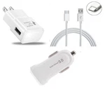 Fast Adaptive Wall Qc 3.0 Car Adapter Usb-c Cable For Lg 4/STYLO Plus. Fixed Price $11.39.