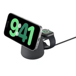 Belkin Boostcharge Pro 2-IN-1 Wireless Charging Dock With Magsafe 15W Black. Fixed Price $69.99.