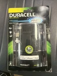 Duracell PRO122 Black Portable 2100MA DC5V Output Fast Charging Usb Car Charger. Fixed Price $12.99.