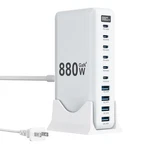880W Usb Charger BLOCK,10-PORT Charging Station Gan Iv Travel Essenti.... Fixed Price $80.00.