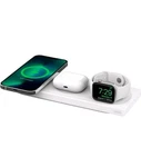 Belkin Boostcharge Pro 3-IN-1 Wireless Charging Pad With Magsafe White. Fixed Price $47.51.