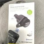 Scosche Btfreq Bluetooth Fm Transmitter Hands-free Car Kit Led Display Charging. Fixed Price $14.38.
