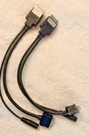 Mercedes-benz Interface Multi-media Cable, Oem A0028272704 Fits Many Models. Fixed Price $89.00.