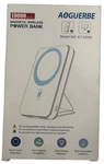 Aoguerbe KT-D009 10000MAH Magnetic Wireless Power Bank (white). Fixed Price $19.99.