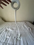 Bower Led Ring Light Clip Mount Flexible Arm Usb Powered Dimmable. Fixed Price $10.00.