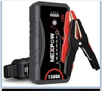 Nexpow Q10S Car Battery Jump Starter 1500A Peak Up To 7.0L. Fixed Price $38.00.