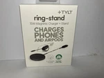 Tylt Ring-stand 15W Magnetic Charger For Iphone & Airpods Nib. Fixed Price $8.00.