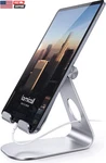 Tablet Stand, Adjustable Holder Desktop Dock For 4-13". Fixed Price $18.04.