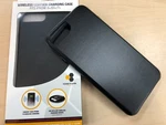 Qi Wireless Leather Charging Receiver Case For Iphone 6+ / 6S+ 7+ Plus - Black. Fixed Price $8.95.