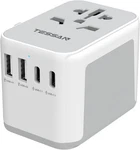 Universal Travel Adapter Power With Usb C Ports For To Eu Uk Au. Fixed Price $22.99.