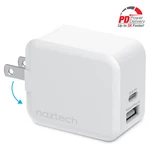 Naztech 30W Usb-c Pd Dual Output Fast Wall Charger World Class Safety Features. Fixed Price $39.99.