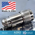 Aero Rf Adapters Anf-nm Type Female To Adapter, 18 Ghz. Fixed Price $39.95.