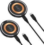 Samsung Wireless Charger Fast Charging Pad Android Magnetic Magsafe 2BLACK. Fixed Price $31.70.