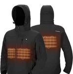Tidewe Xxl Waterproof & Windproof Heated Jacket For Men Black Nwt. Fixed Price $67.49.