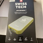 Swiss Tech Antreiben 10K Mah Portable Power Bank W/ Dual Usb IP54 New Sealed. Fixed Price $26.99.