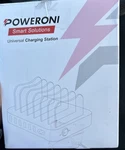 Poweroni Usb Charging Dock ,6-PORT-FAST Station Multiple Devices Apple. Fixed Price $25.00.