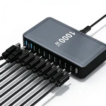Usb Charger 1000W Block,upgraded Gan Iv 10-PORT Charging Stat.... Fixed Price $79.86.
