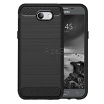 Hybrid Carbon Fiber Soft Cover Case For Samsung Galaxy J3 Emerge/prime/luna Pro. Fixed Price $25.84.