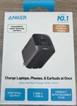 Anker Gan Wall Charger 67W 3 Ports 2 Usb-c 1 Usb-a Foldable Plug Black Sealed. Fixed Price $29.99.