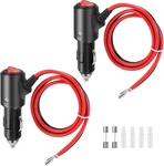 12V Cigarette Lighter Male Plug Replacement With On Off Switch And Leads 1.8FT. Fixed Price $19.85.