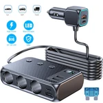 Multi Car Cigarette Lighter Socket Usb Plug Fast Charger Power Adapter Splitter. Fixed Price $17.79.