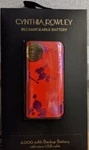 Cynthia Rowley Rechargeable Power Bank Battery 3,000 Mah With Cable In Red. Fixed Price $9.99.