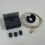 Blue Native Union Weighted Dock For Apple Iphone - With Rose Cable. Fixed Price $9.99.