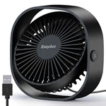 Easyacc Usb Small Desk Fan, Slumber - No Battery, Black. Fixed Price $23.23.