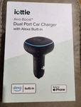Iottie Aivo Boost Dual Port Usb-a/usb-c Car Charger With Alexa Built-in-nib!. Fixed Price $45.00.