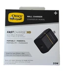New Otterbox 20W Fast Wall Charger Usb-c For Iphone Android Black Shimmer. Fixed Price $11.95.