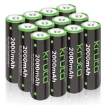 Kruta Nimh Rechargeable Aa Batteries, 2000MAH 1.2V High Capacity Double .... Fixed Price $26.40.