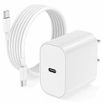 Iphone 17 16 15 CHARGER/10FT Type To Charging Cable Cord Feet White. Fixed Price $17.30.