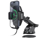 Esoulk Wireless Car Charger 15W Fast Charging Auto Clamp Phone Mount. Fixed Price $13.99.