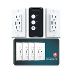 Lumary Smart Outlet With Type-c & Usb-a Ports, Wifi In-wall... Usa Fast Ship. Fixed Price $121.05.