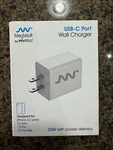 Vault By Vivitar Iphone Series 12 Wall Charger With 20W Power MAG2001-WHT. Fixed Price $9.95.