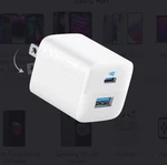 Anker Series A2331 Charger 33W Mobile Phone Power Adapter White Blue Usb Type. Fixed Price $13.99.