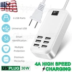 Multi 6 Port Usb Hub Wall Charger Station Fast Charging Desktop Ac Power Adapter. Fixed Price $9.29.