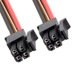 Xiwai Atx Power Cable For Molex Micro Fit Connector 4PIN Male 4-PIN P.... Fixed Price $11.00.