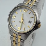 Vintage Remax Quartz Watch Women 27MM Dual Tone Date Analog New Battery 7.25". Fixed Price $27.99.