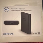Dell Power Companion 12000MAH External Adapter Bank : Black. Fixed Price $29.50.
