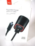 Verizon Rapid Wall Charger W/ 6-FOOT Micro Usb Cable Fits Outlet & Port. Fixed Price $18.95.
