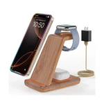 1 Fast Wireless Charging Station Dock For Apple Watch 9/8/7/6/SE/5/4/3/2,. Fixed Price $29.99.