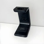 3-IN-1 Wireless Charging Station For Iphone Airpods Apple Watch QC3.0 18W Black. Fixed Price $13.95.