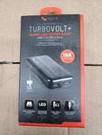 Helix Turbovolt+ 16,000 Mah Power Bank With Usb-c And Usb-a Ports Black. Fixed Price $39.00.