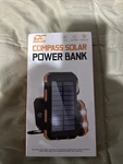 Compass Solar Power Bank Carabiner Flashlight Phone Charger- Indicator. Fixed Price $10.94.