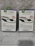 Retrak Premier Series Dual Function Car Charger And The Go Battery Pack New. Fixed Price $23.99.